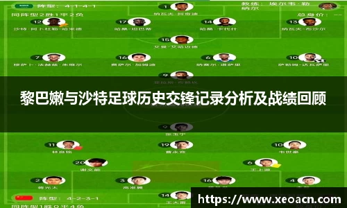 黎巴嫩与沙特足球历史交锋记录分析及战绩回顾